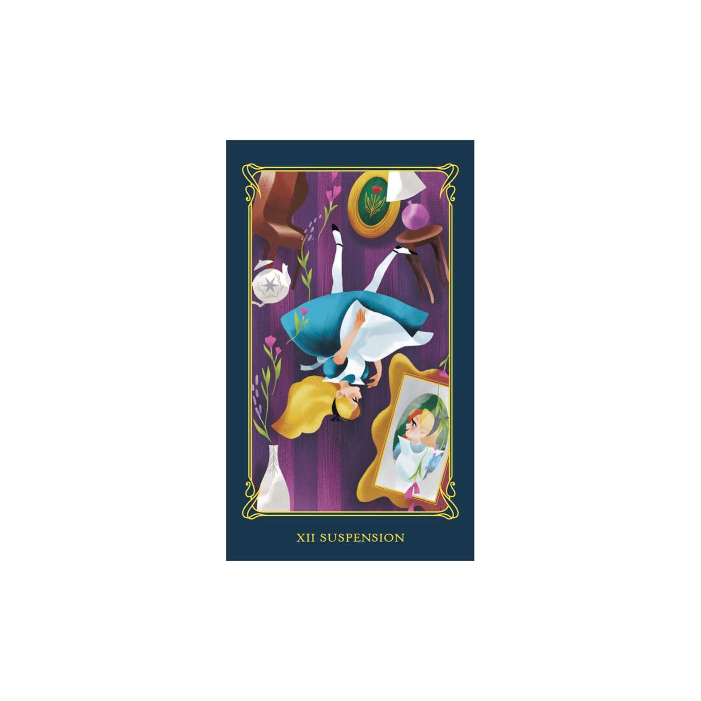 Alice in Wonderland kišeninio dydžio Taro kortos Insight Editions - OBUOLYS