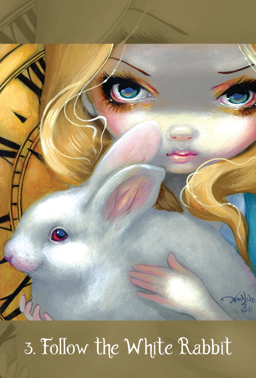 Alice: The Wonderland Kišeninės Orakulo kortos Blue Angel - OBUOLYS