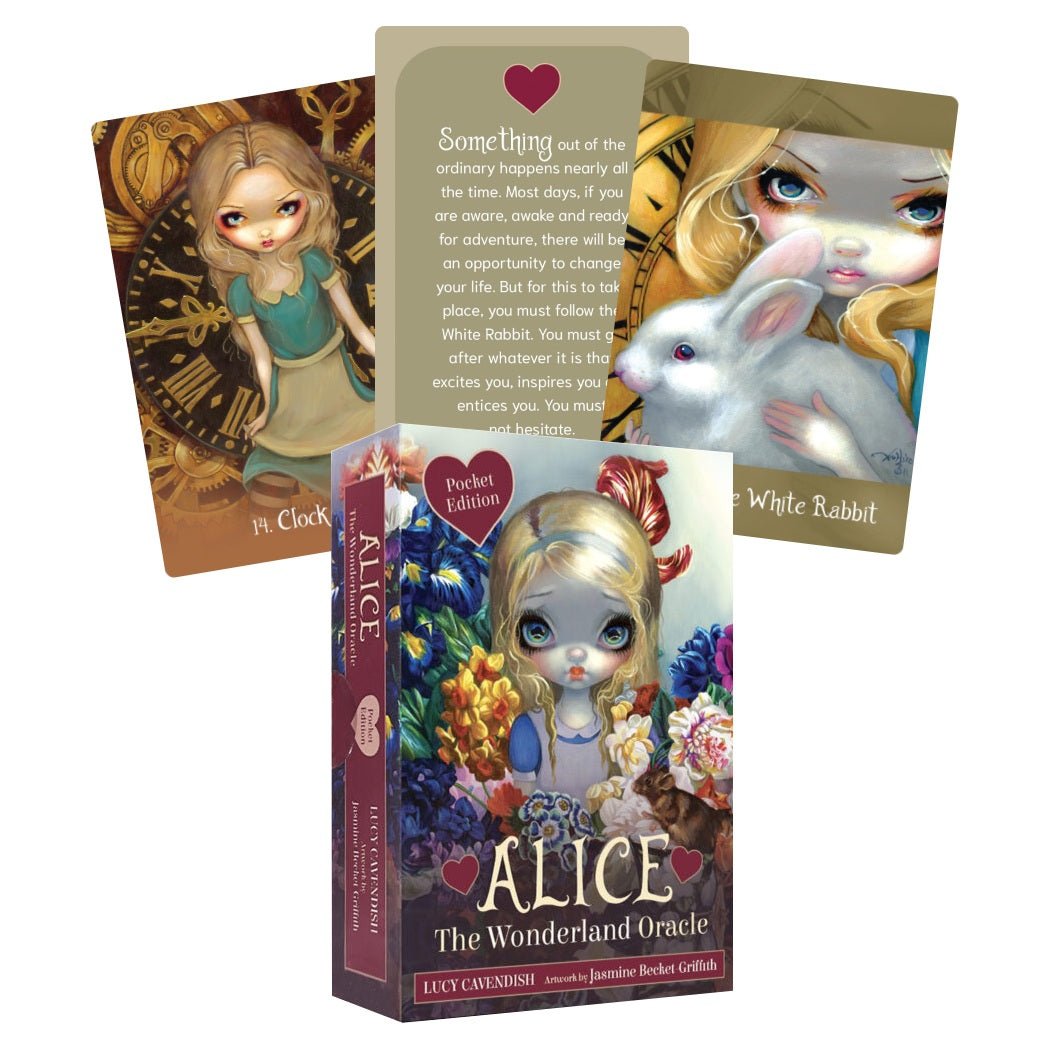 Alice: The Wonderland Kišeninės Orakulo kortos Blue Angel - OBUOLYS