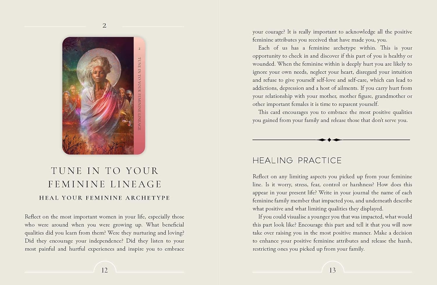 Ancestral Healing Oracle kortos Rockpool Publishing - OBUOLYS
