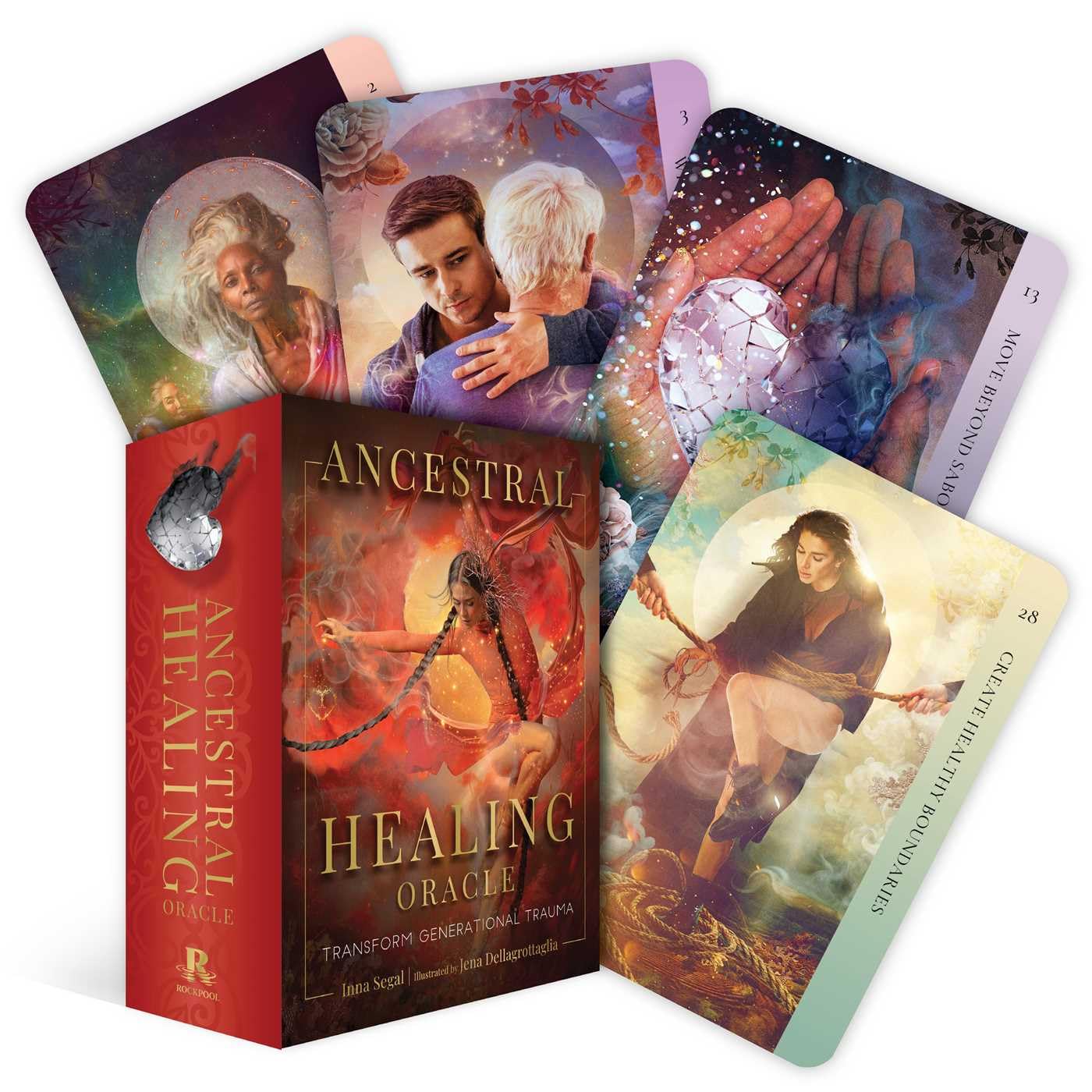 Ancestral Healing Oracle kortos Rockpool Publishing - OBUOLYS