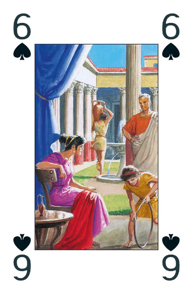 Ancient Rome Žaidimo kortos Lo Scarabeo - OBUOLYS