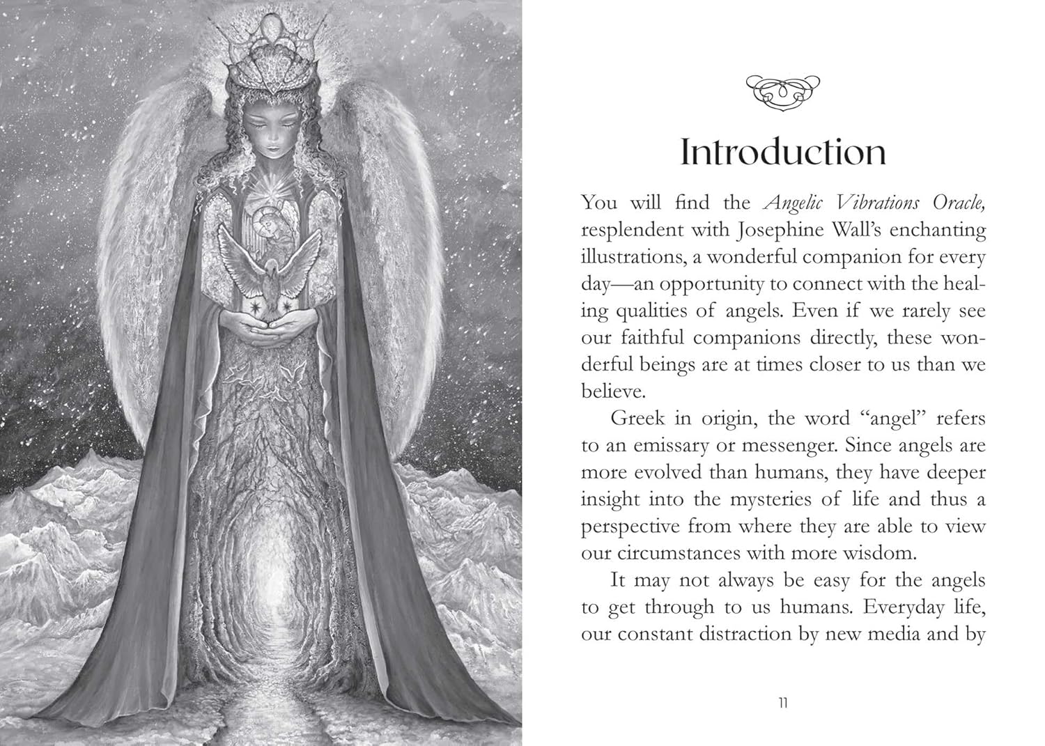 Angelic Vibrations Oracle kortos Findhorn Press - OBUOLYS