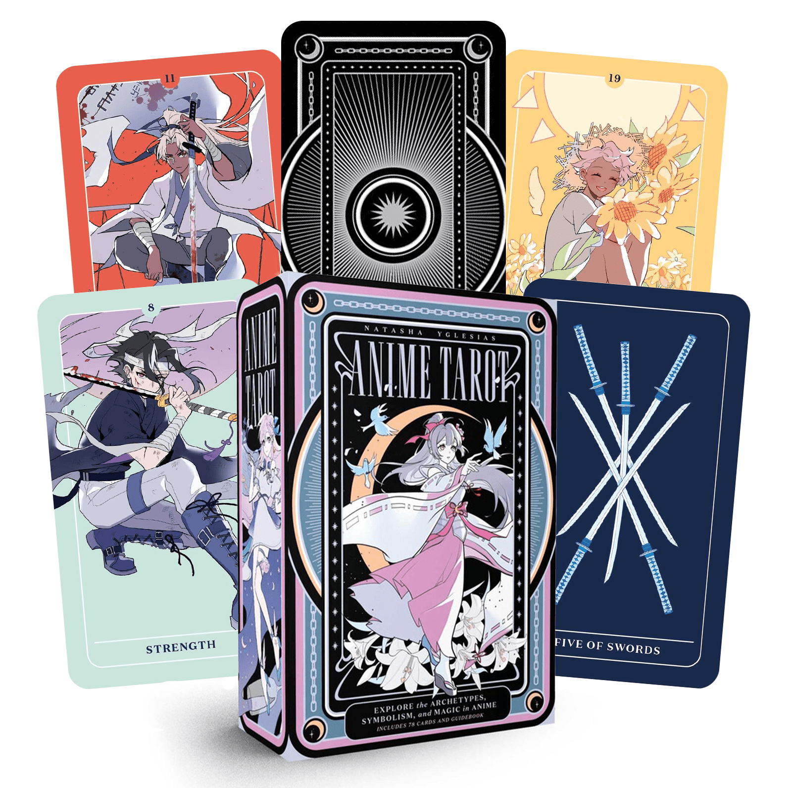 Anime Tarot kortos Simon Element - OBUOLYS