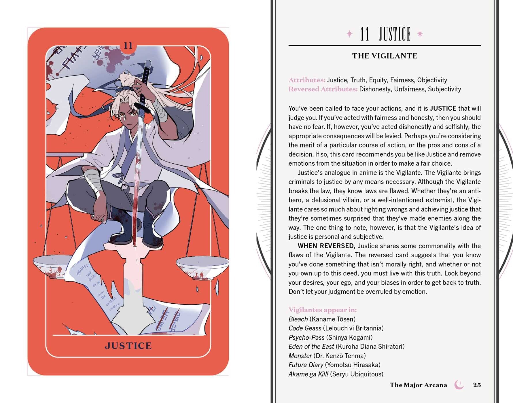 Anime Tarot kortos Simon Element - OBUOLYS