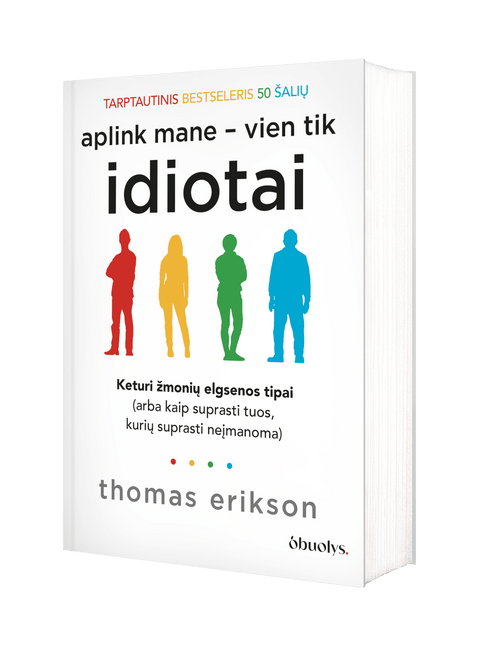 APLINK MANE – VIEN TIK IDIOTAI: garsiausias psichologijos bestseleris Skandinavijoje - OBUOLYS