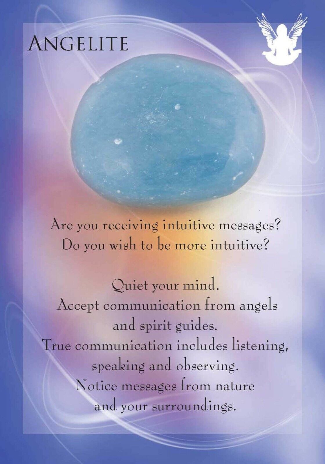 Angels and Gemstone Guardians oracle kortos Findhorn Press