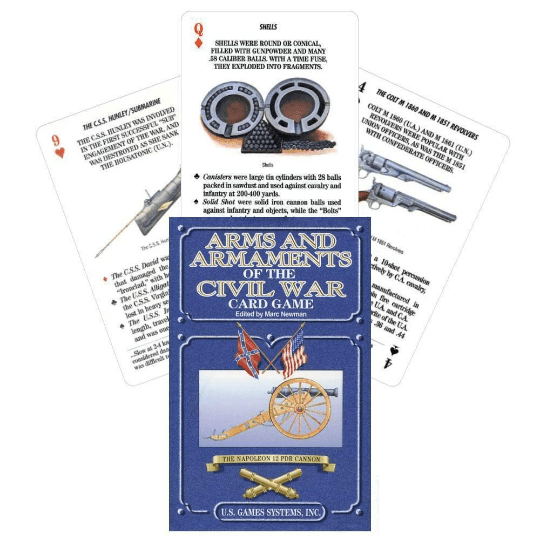 Arms and Armaments of the Civil War žaidimo kortos - OBUOLYS