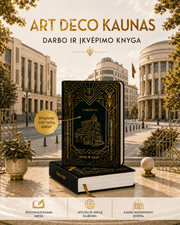 Art Deco 2027: darbo ir įkvėpimo knyga + galimybė personalizuoti vardu - OBUOLYS