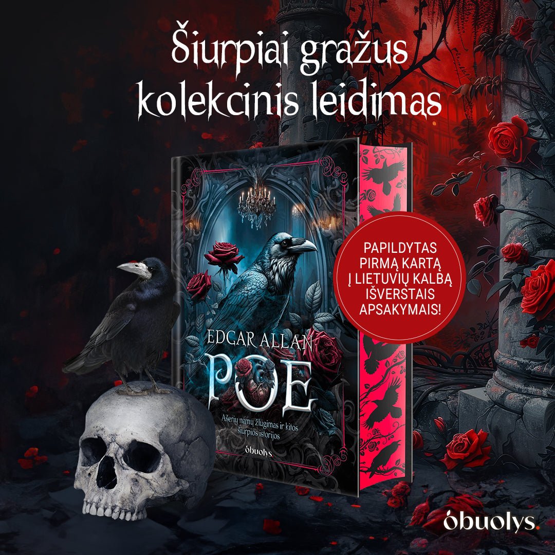 AŠERIŲ NAMŲ ŽLUGIMAS IR KITOS ŠIURPIOS ISTORIJOS (Knygos su defektais) - OBUOLYS