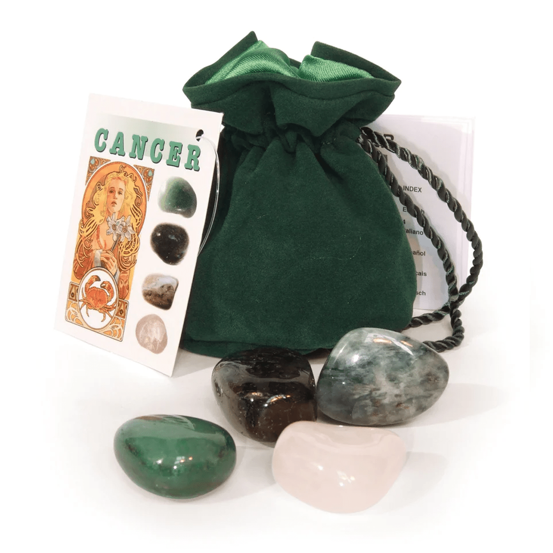 Astrologinis kristalinis talismanas (VĖŽYS) Lo Scarabeo - OBUOLYS