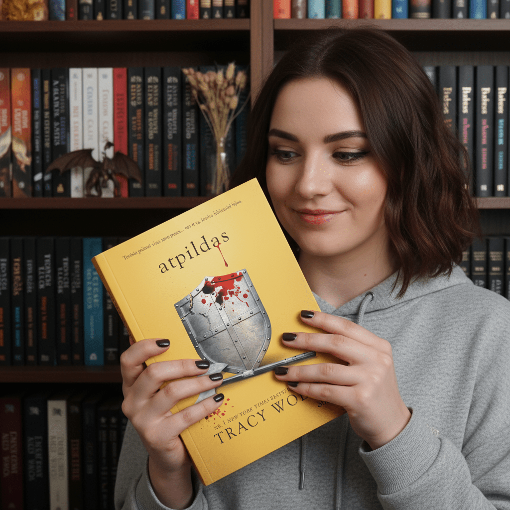 ATPILDAS: Nr. 1 NEW YORK TIMES bestselerių serijos TROŠKIMAS ketvirtoji dalis (kolekcinis leidimas, VĖLIAU BRANGS!) - OBUOLYS