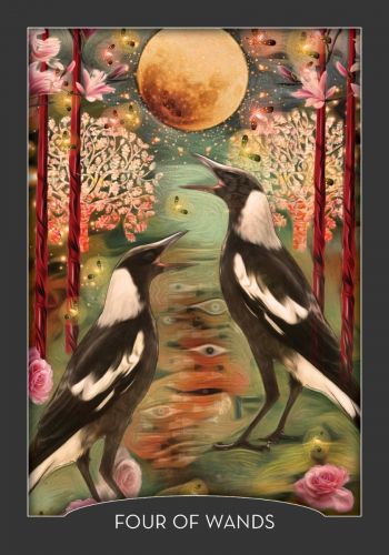 Guardian Of The Night Tarot kortos Hay House
