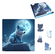 Baby Amarok Dėlionė Iš Medžio (30 detalių) Fantasy Puzzles - OBUOLYS