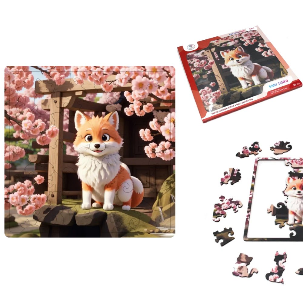 Baby Zenko Dėlionė Iš Medžio (30 detalių) Fantasy Puzzles - OBUOLYS