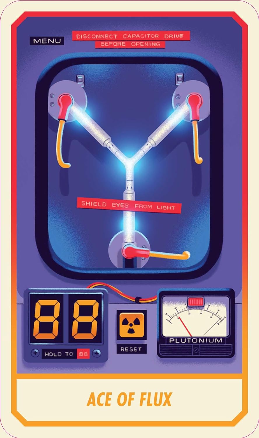 Back to the Future Taro kortos Insight Editions - OBUOLYS
