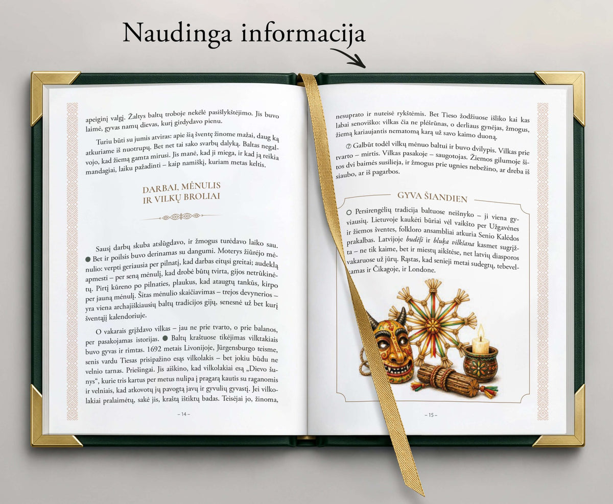 Baltų metų ratas: 2027 m. darbo ir baltiškų tradicijų knyga - OBUOLYS