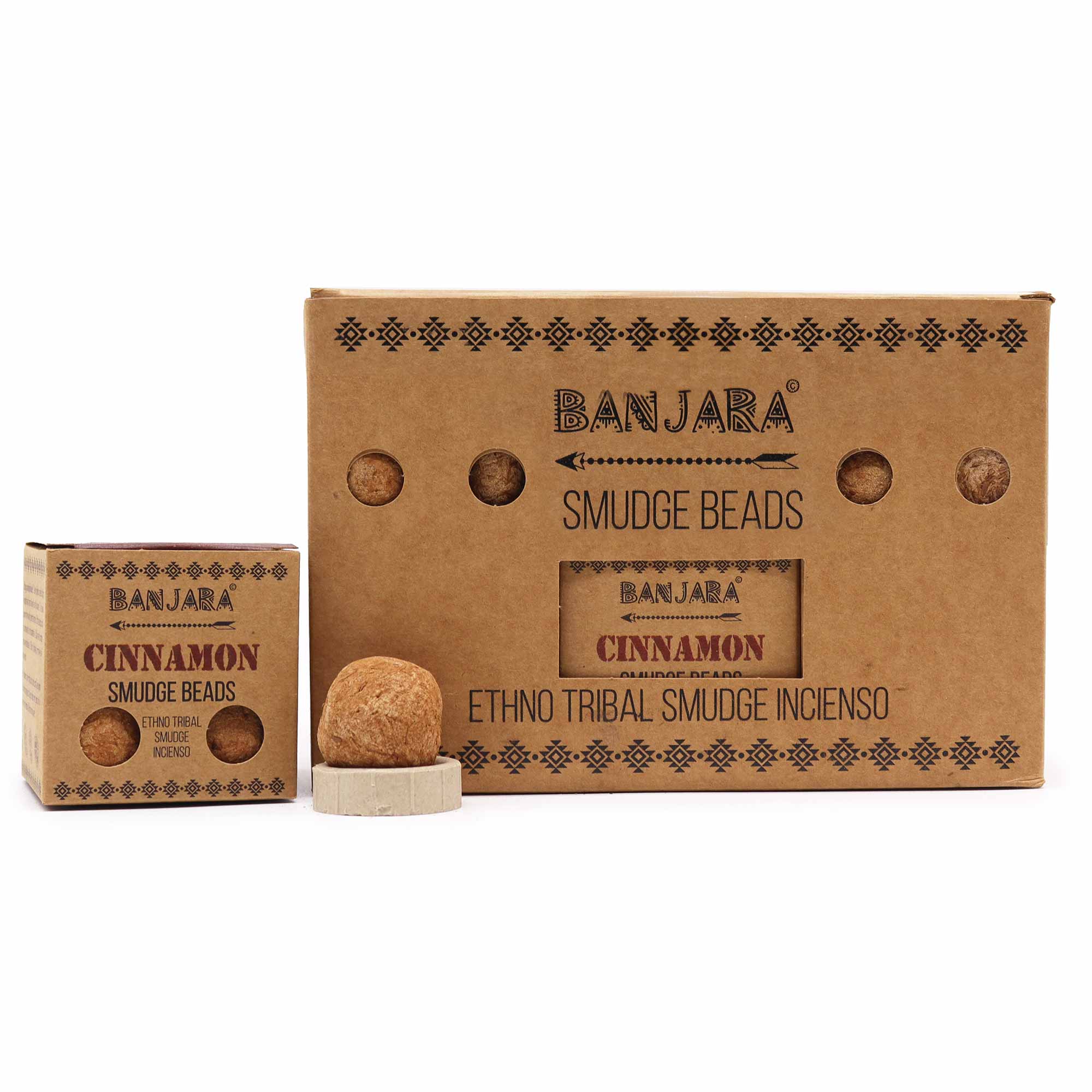 Banjara smilkalų karoliukai – Cinnamon - OBUOLYS
