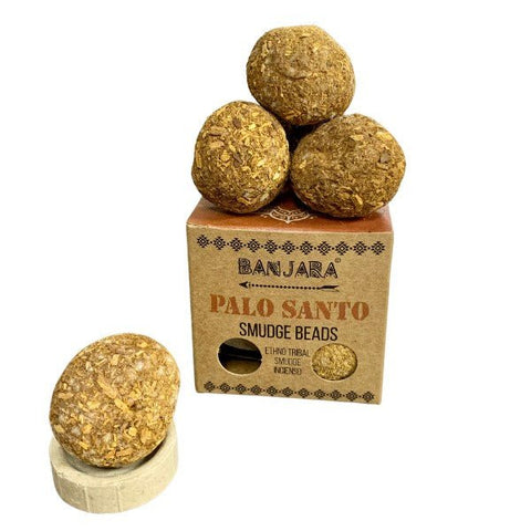Banjara smilkalų karoliukai – Palo Santo - OBUOLYS