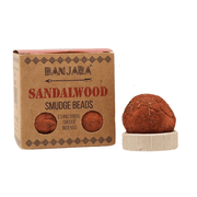 Banjara smilkalų karoliukai – Sandalwood - OBUOLYS