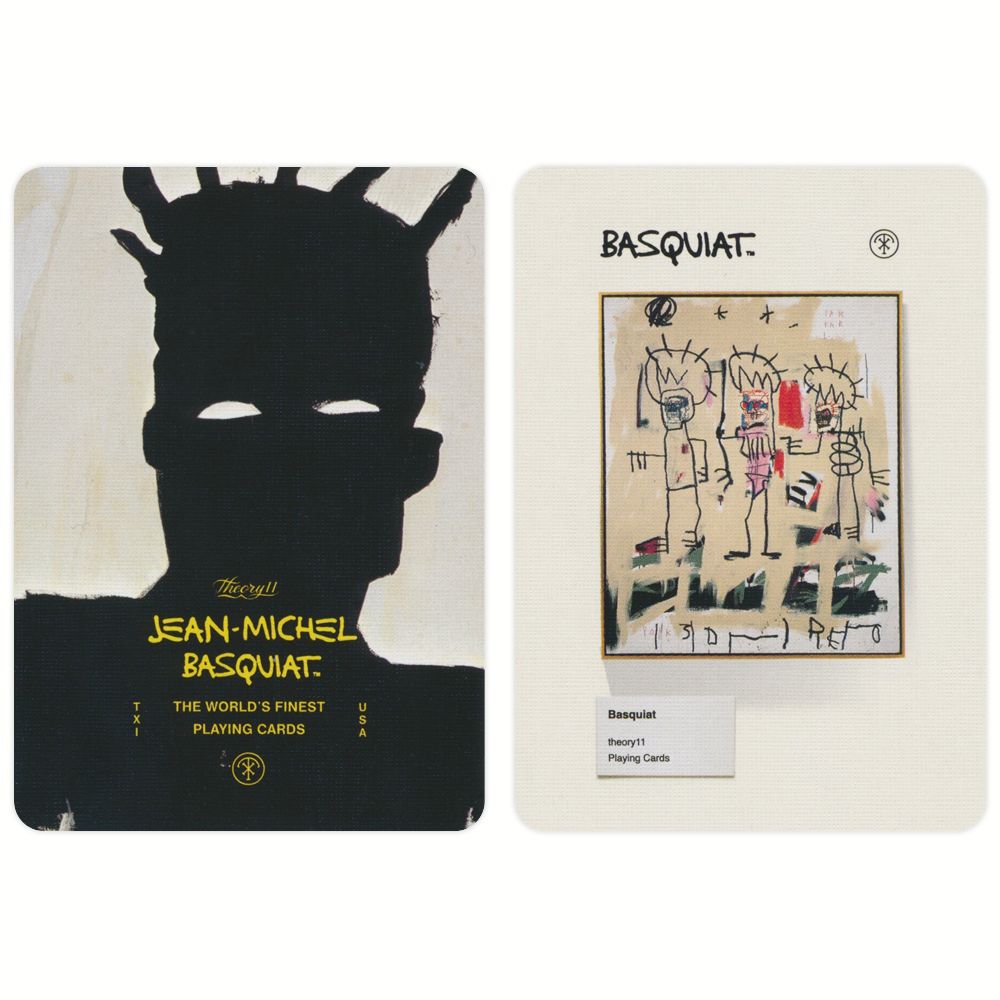 Basquiat žaidimo kortos Theory11 - OBUOLYS
