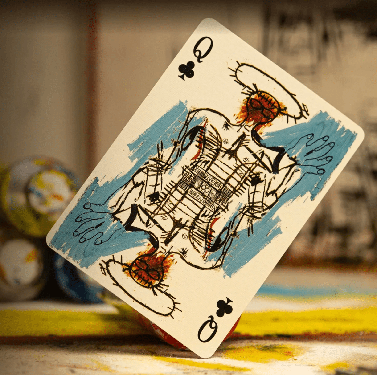 Basquiat žaidimo kortos Theory11 - OBUOLYS
