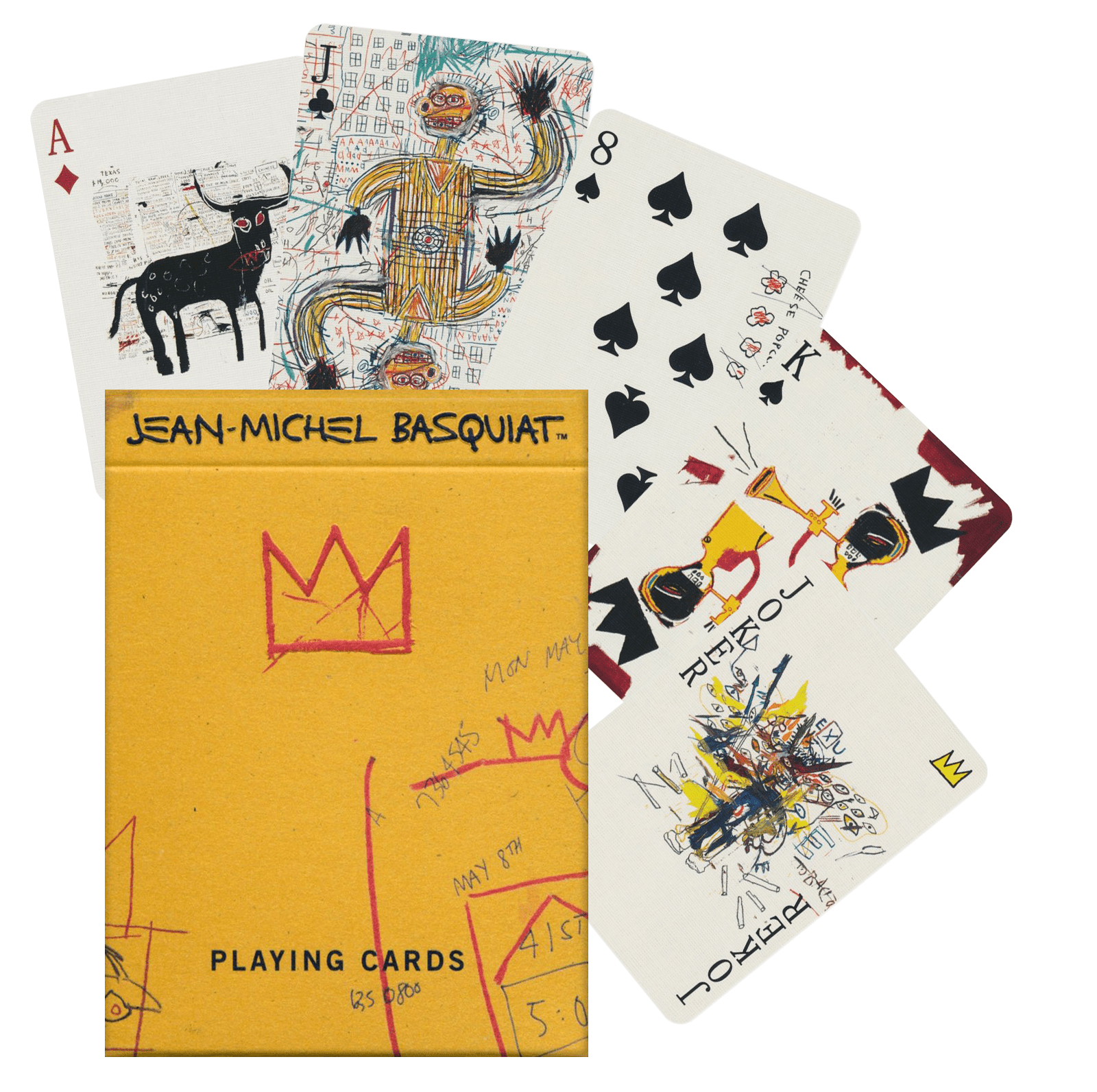 Basquiat žaidimo kortos Theory11 - OBUOLYS