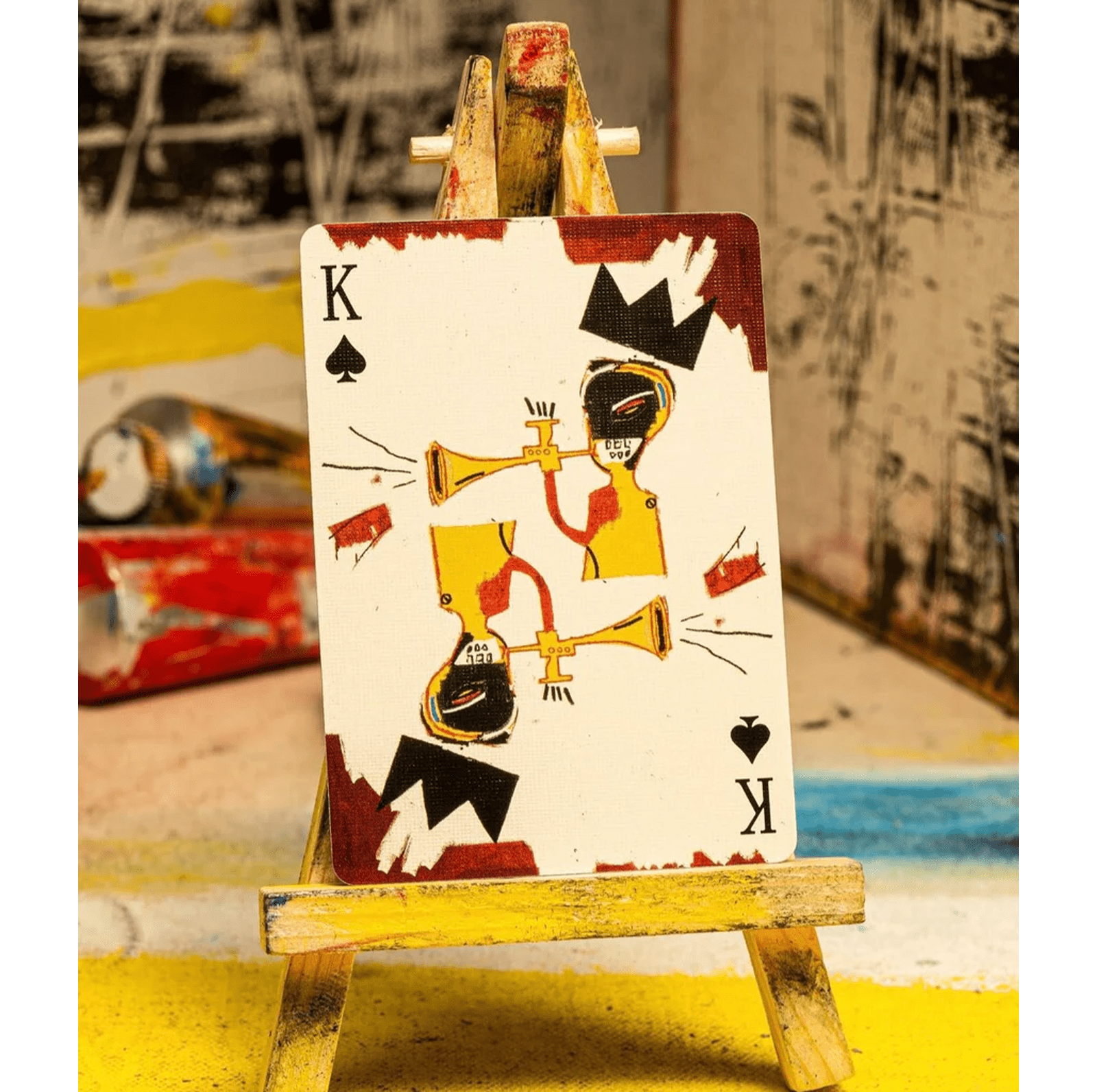 Basquiat žaidimo kortos Theory11 - OBUOLYS
