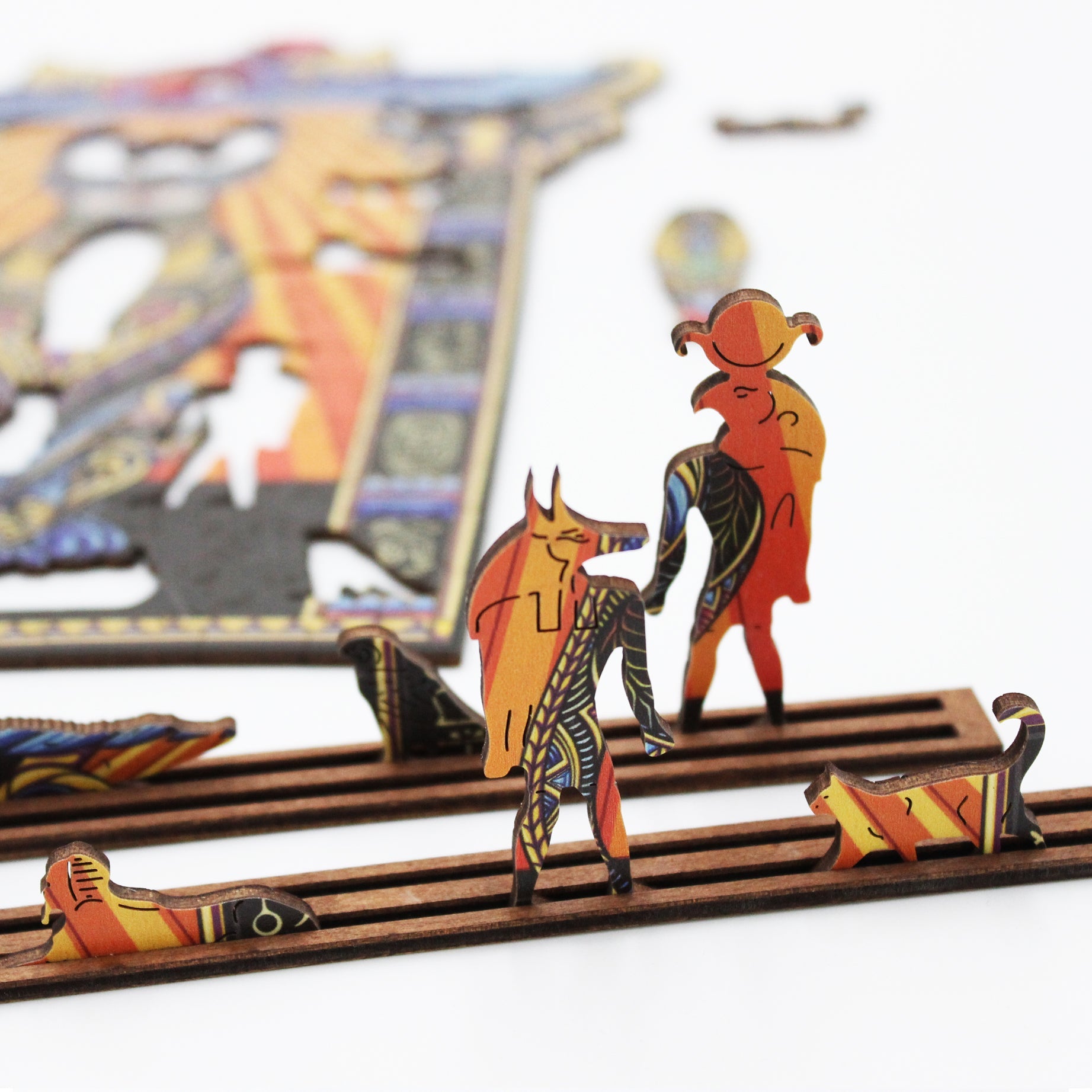 Bastet Dėlionė Iš Medžio L Dydis (300 detalių) Fantasy Puzzles - OBUOLYS
