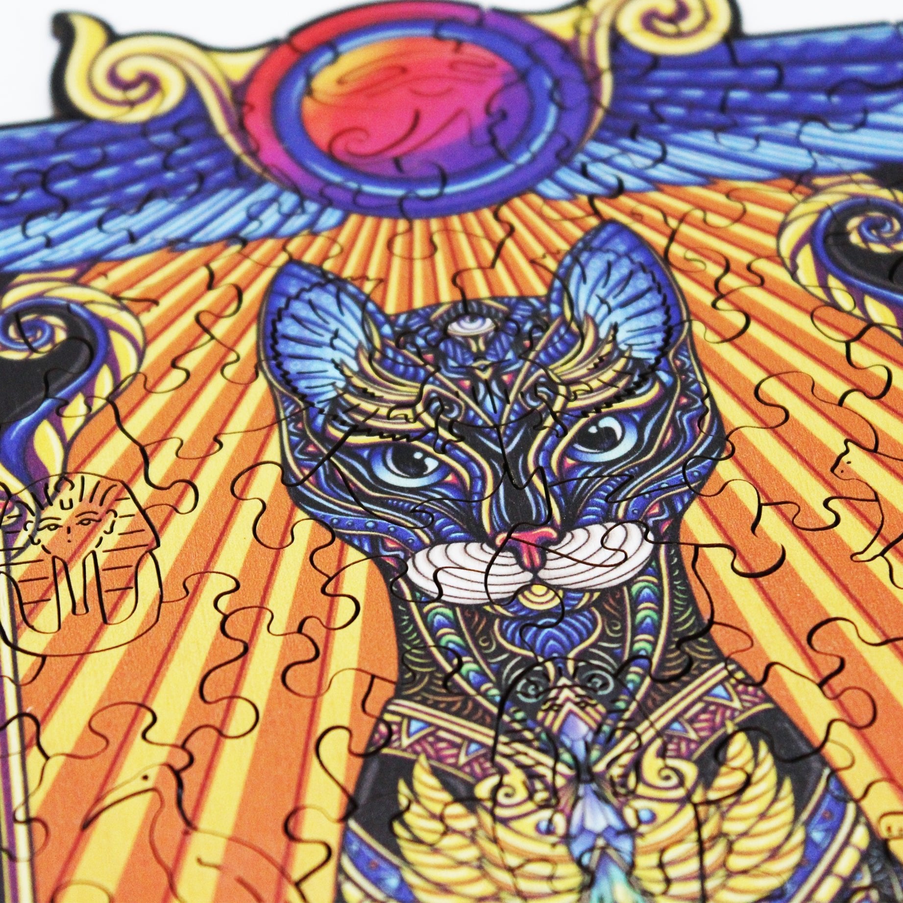 Bastet Dėlionė Iš Medžio L Dydis (300 detalių) Fantasy Puzzles - OBUOLYS