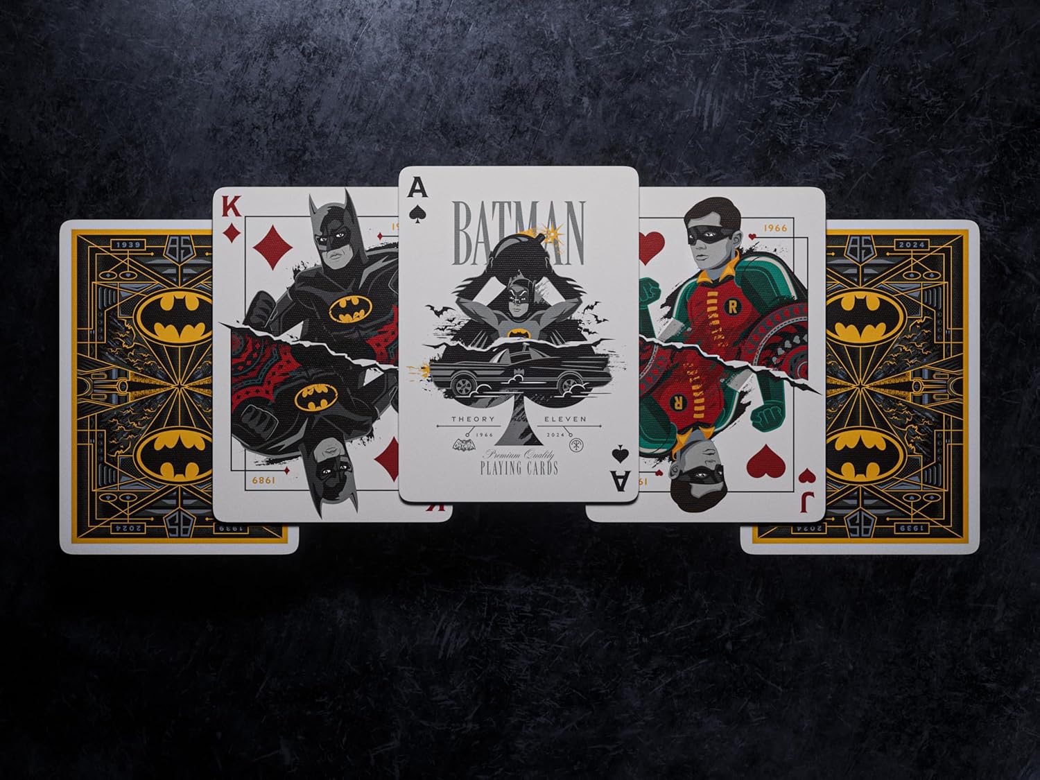 Batman 85th Anniversary žaidimo kortos Theory11 - OBUOLYS