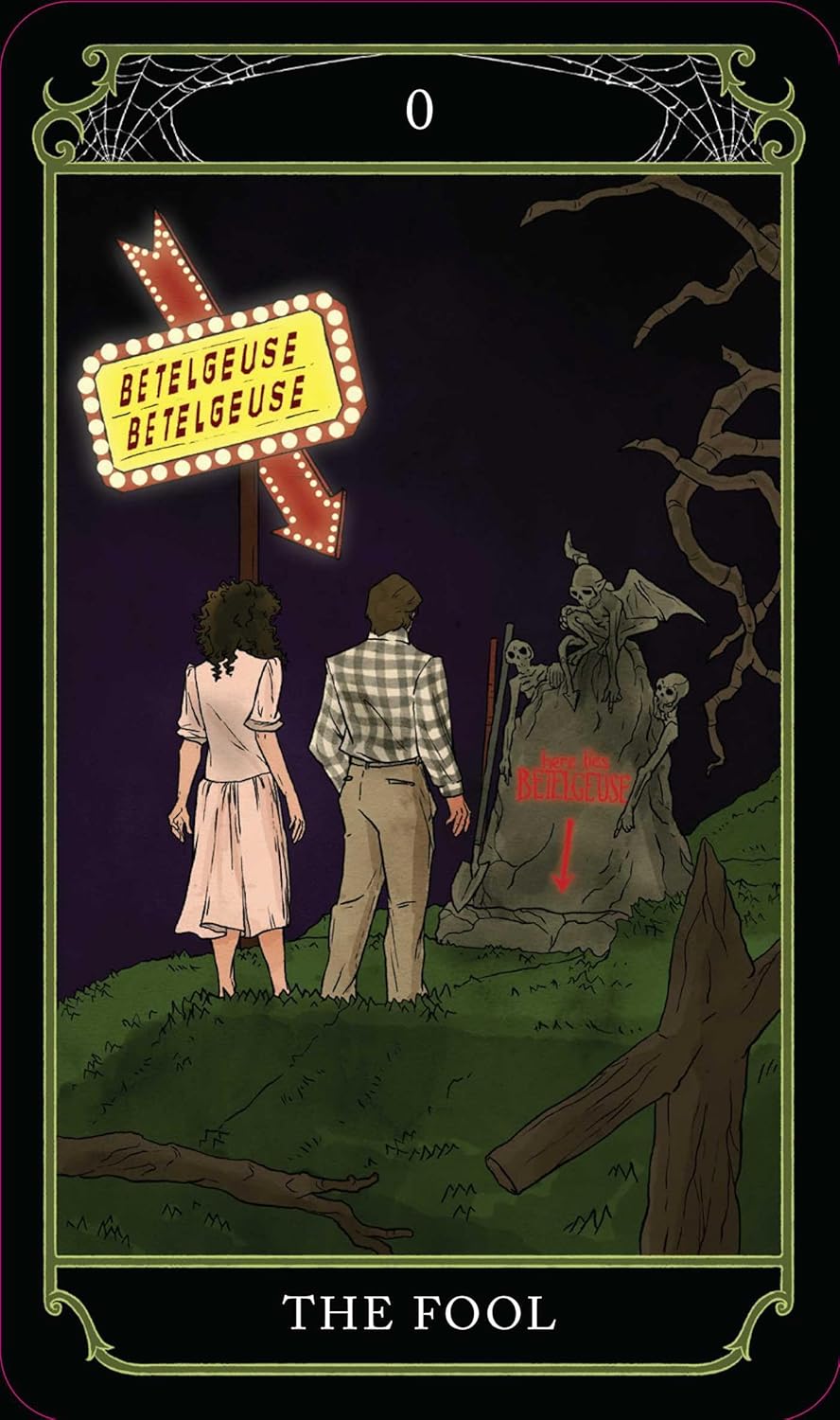 Beetlejuice Taro kortos Insight Editions - OBUOLYS