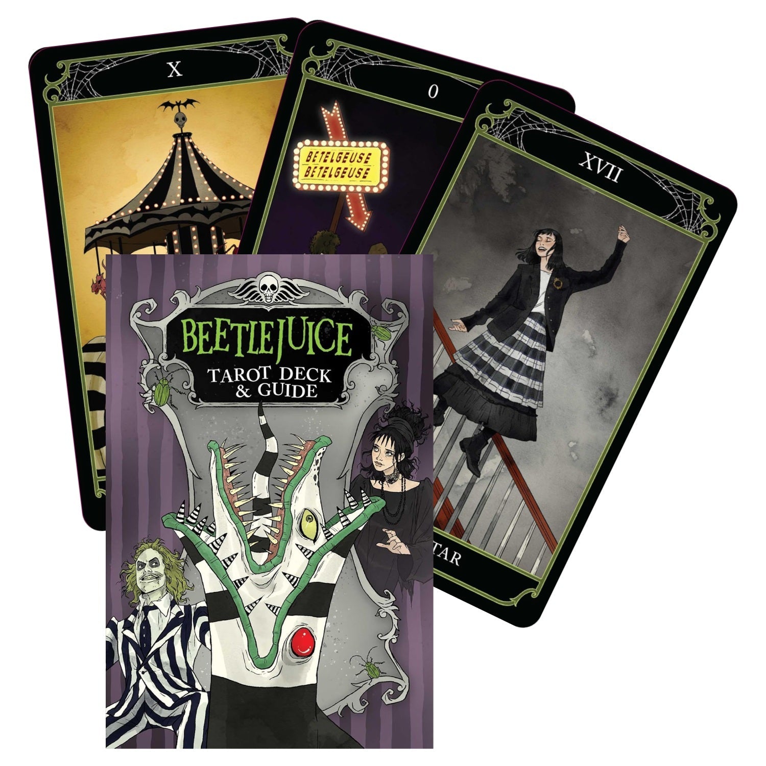 Beetlejuice Taro kortos Insight Editions - OBUOLYS