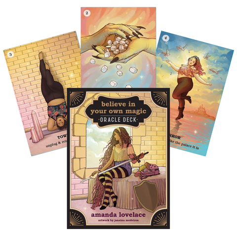 Believe In Your Own Magic Oracle kortos Andrews Mcmeel Publishing - OBUOLYS