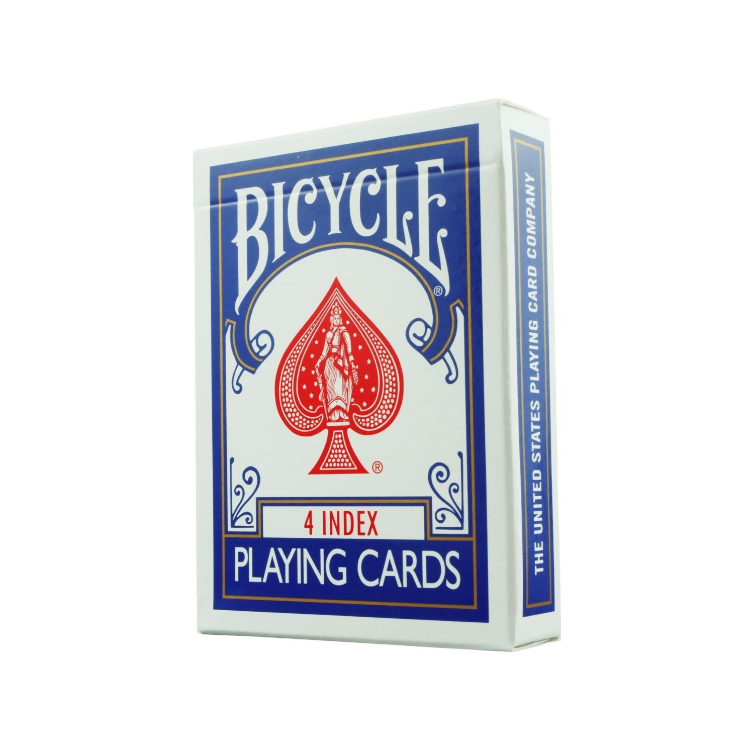 Bicycle 4 Index kortų kaladė (mėlyna) - OBUOLYS