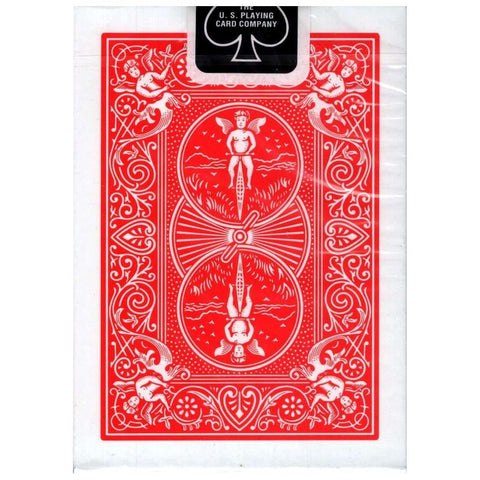 Bicycle 4 Index kortų kaladė (raudona) - OBUOLYS