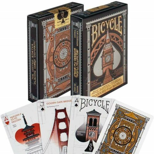 Bicycle Architectural Wonders of the World kortos - OBUOLYS