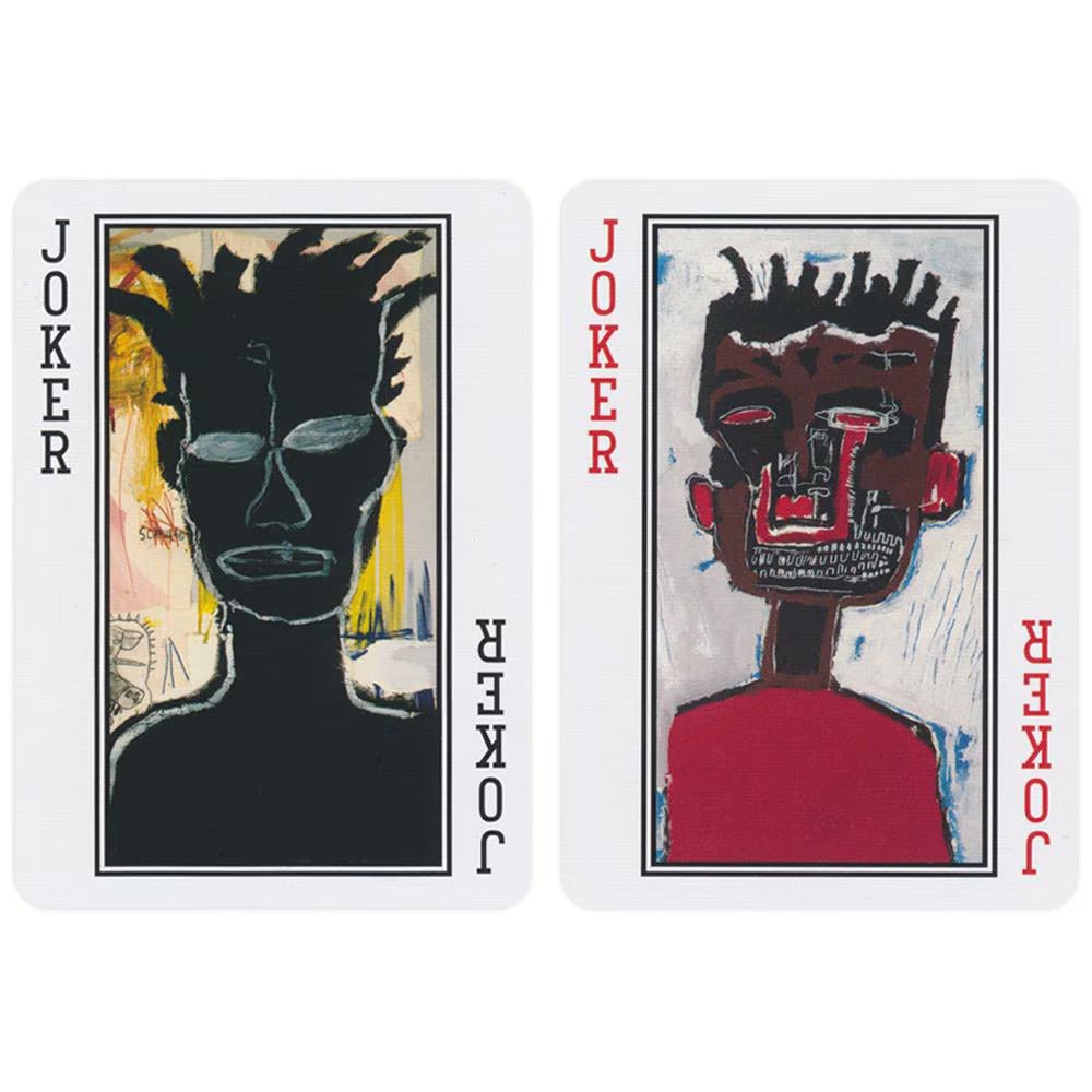 Bicycle Artist Series Jean - Michel Basquiat Žaidimo kortų rinkinys R/M Bicycle - OBUOLYS