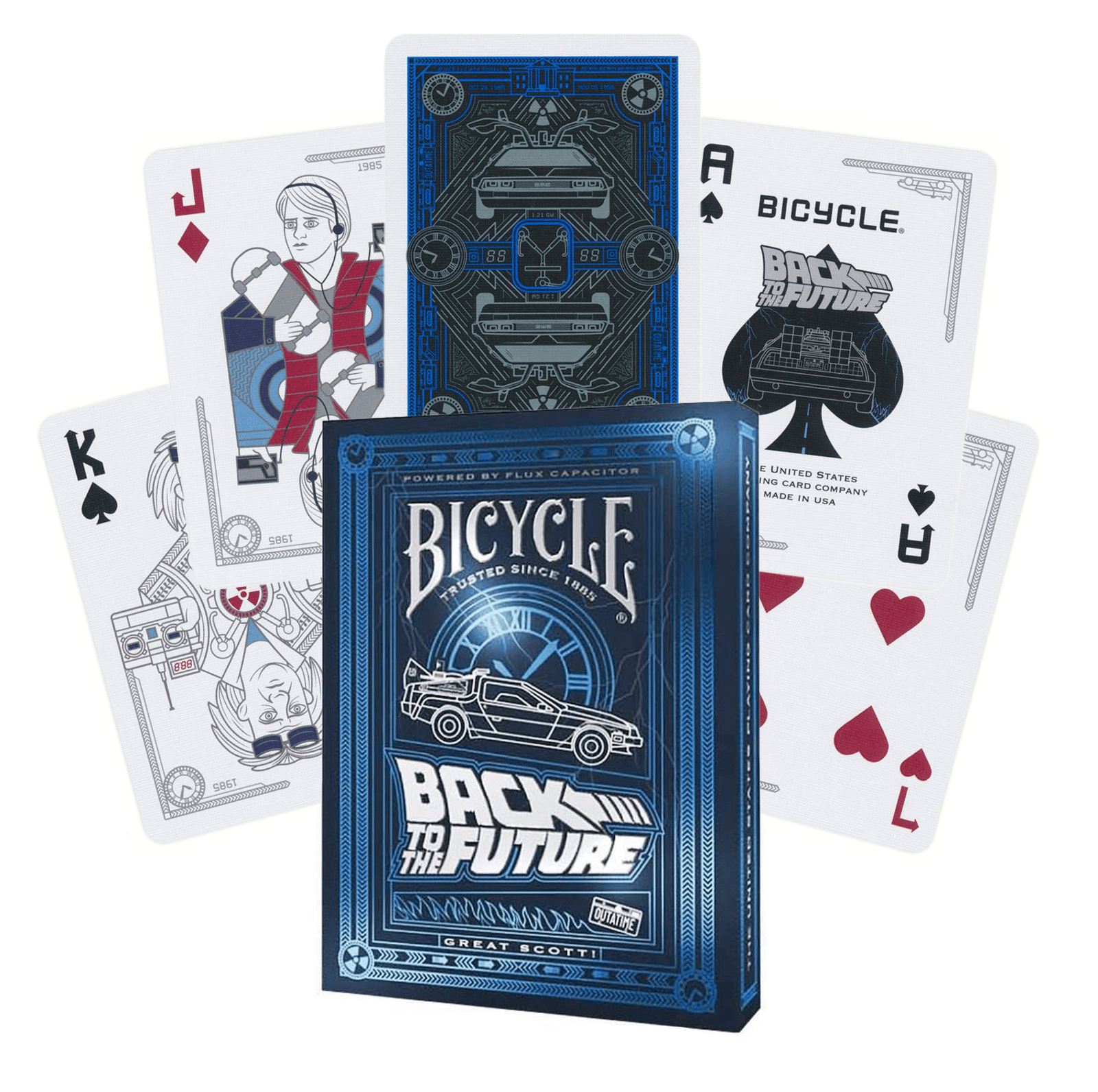 Bicycle Back To The Future kortos - OBUOLYS