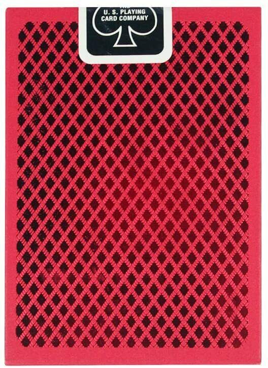 Bicycle Bee Metalluxe Red No92 žaidimo kortos - OBUOLYS