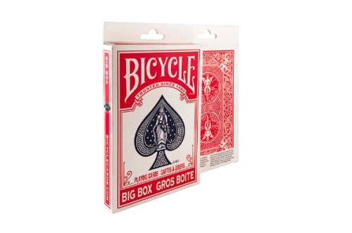 Bicycle Big Box kortos raudonos - OBUOLYS
