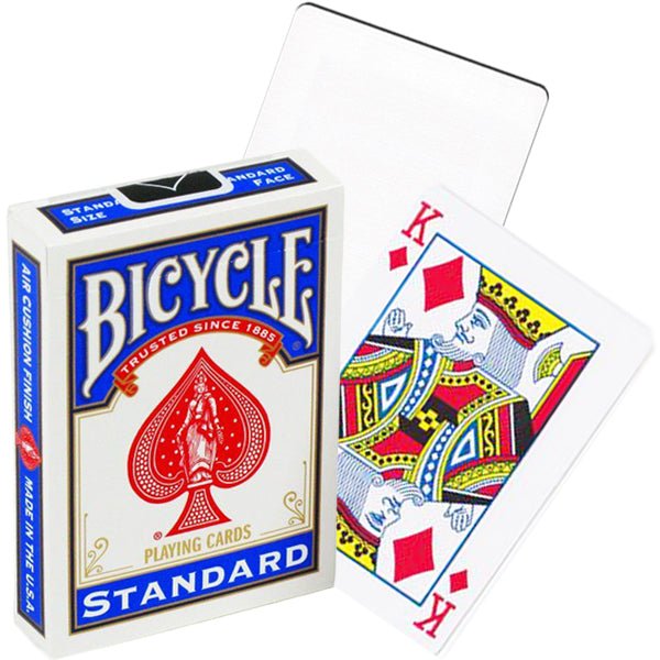 Bicycle Blank Back Standard Face kortos - OBUOLYS