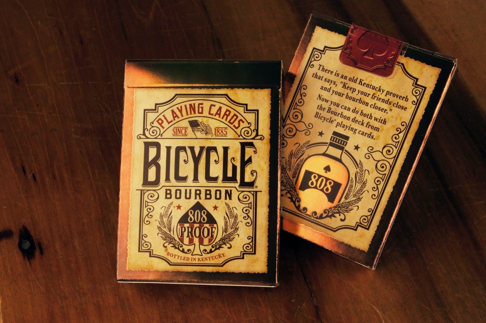 Bicycle Bourbon kortos - OBUOLYS