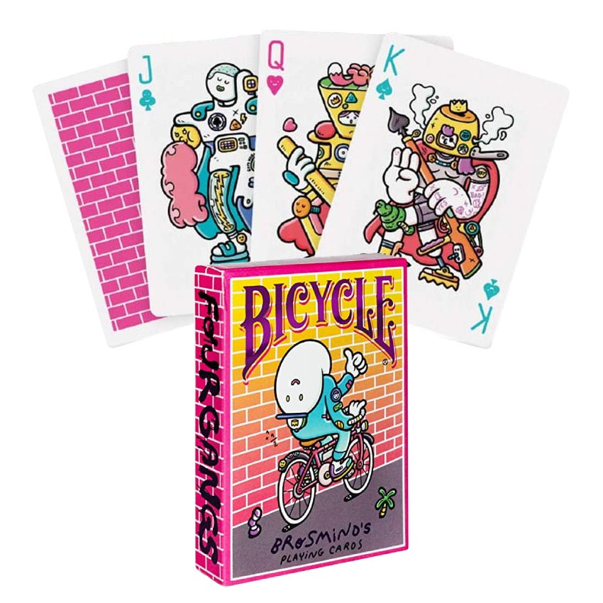 Bicycle Brosmind Four Gang kortos - OBUOLYS