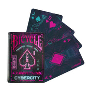 Bicycle Cyberpunk Cybercity kortos - OBUOLYS