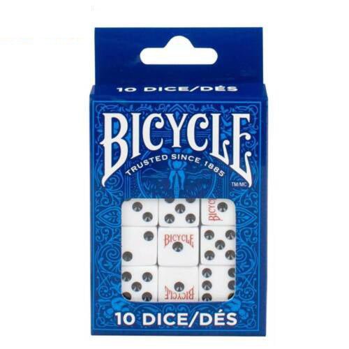 Bicycle Dice set 10 kauliukų rinkinys - OBUOLYS