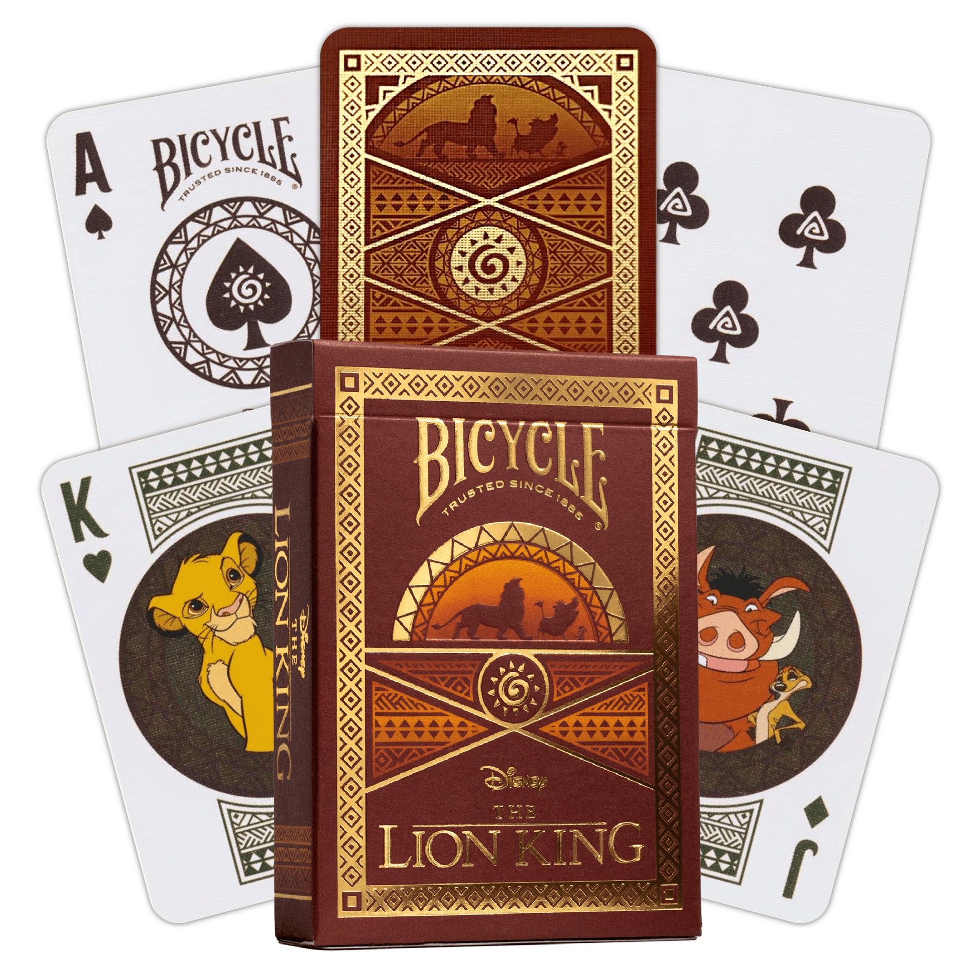 Bicycle Disney Lion King žaidimo kortos - OBUOLYS