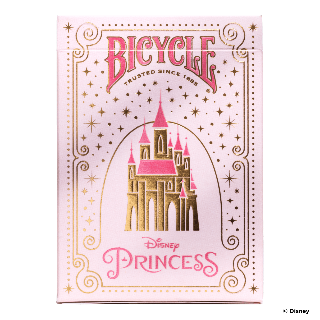 Bicycle Disney Princess Pink kortos - OBUOLYS