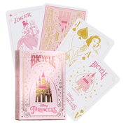 Bicycle Disney Princess Pink kortos - OBUOLYS
