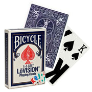Bicycle E - Z - SEE LoVision kortos (Mėlynos) - OBUOLYS